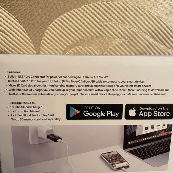 InfinitiKloud Charge PC/Mac/Android/IOS InfinitiKloud Charge 128GB - Picture 9 of 15